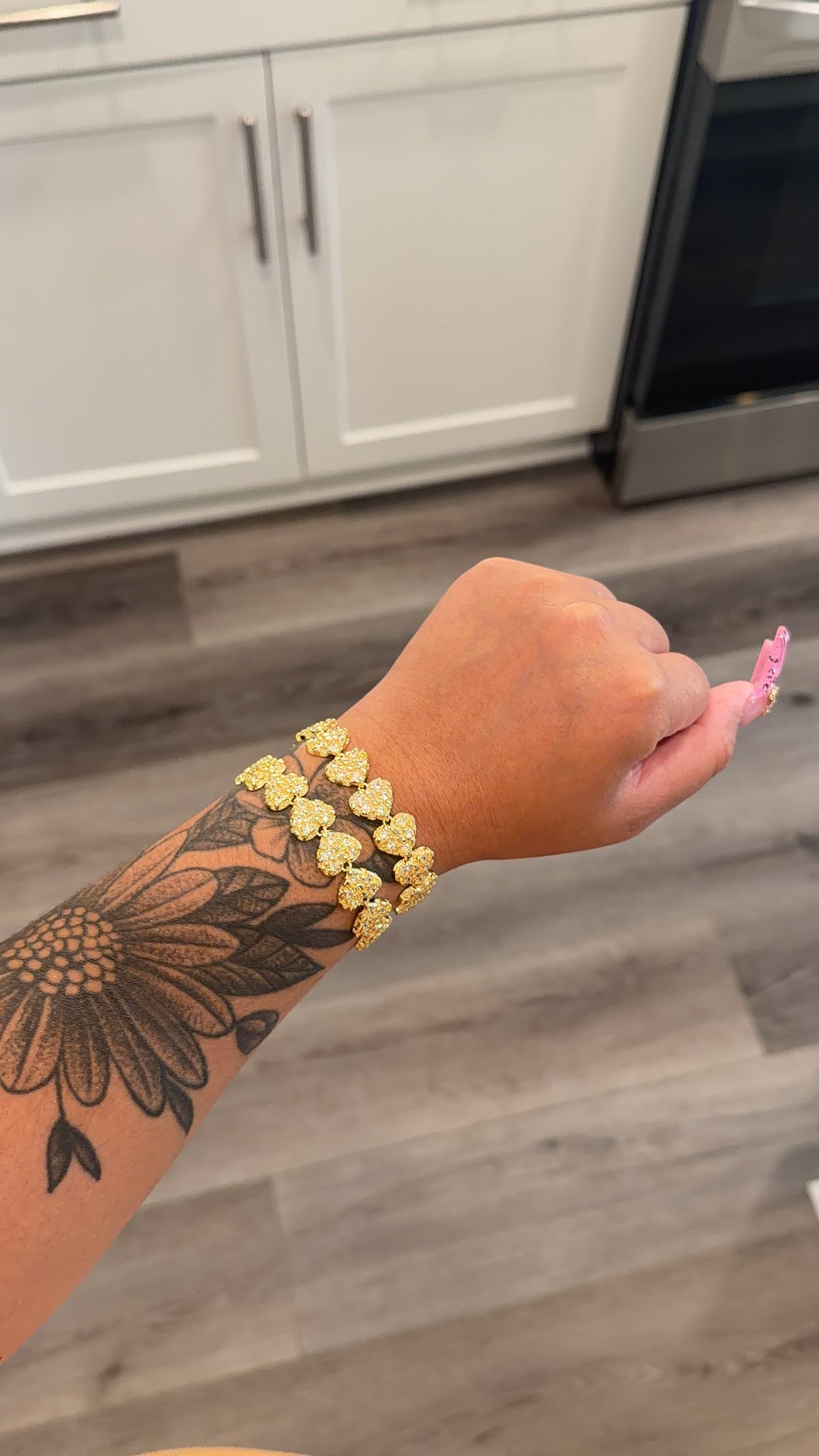 Jumbo nugget hrt bracelet