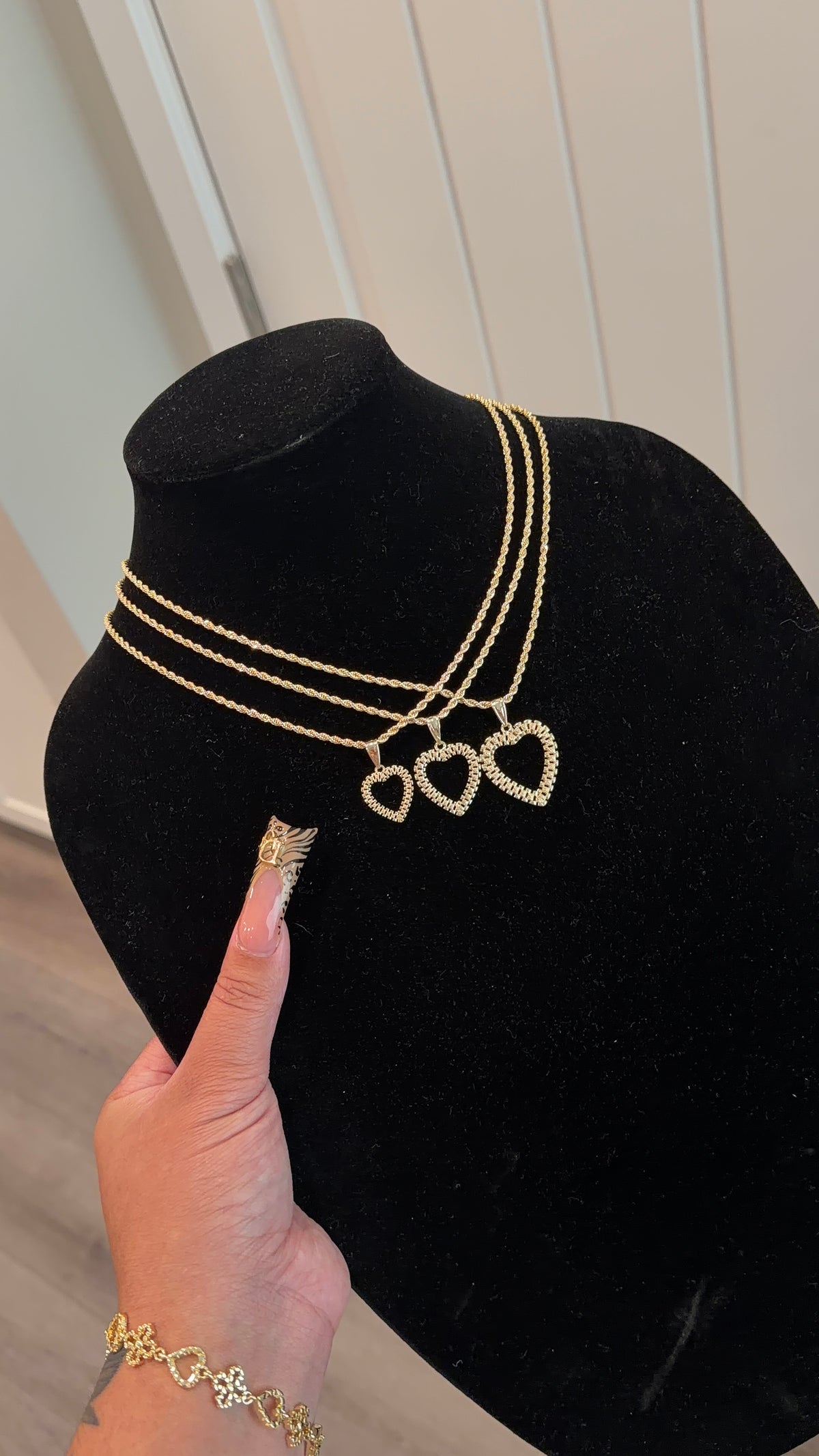 Rolex heart necklace(s)