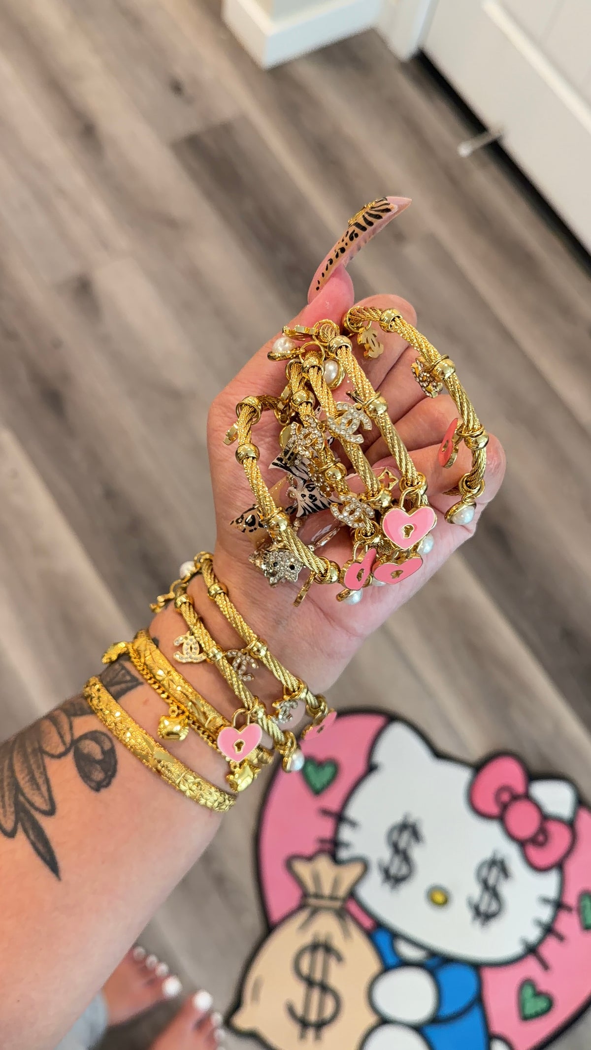CC Charm Bracelet