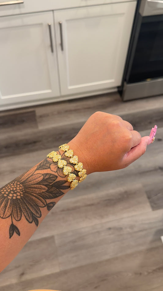 Jumbo nugget hrt bracelet