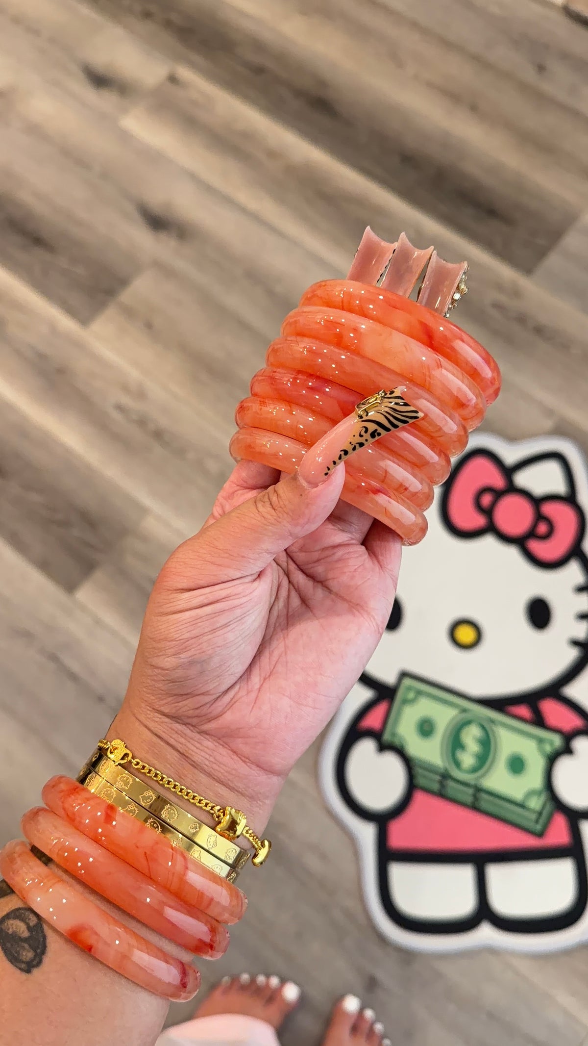 Jade bangle