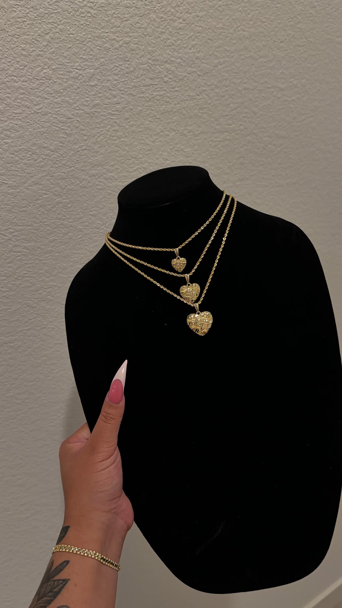 Heart Nugget Necklace