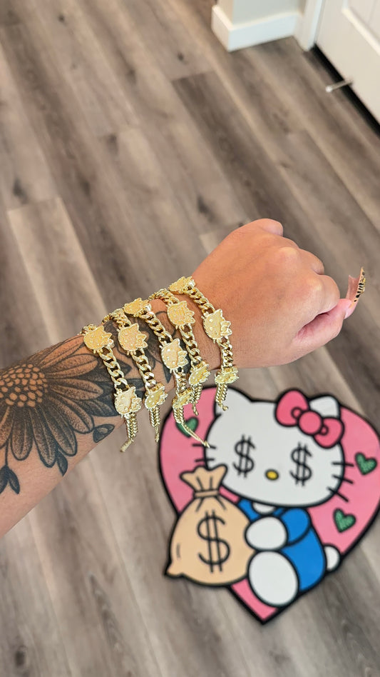 3 HK face bracelet